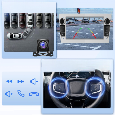Autoradio Voiture - CarPlayRadio™ - Blanc