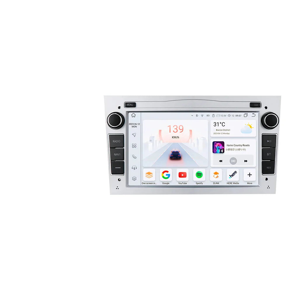 Autoradio Voiture - CarPlayRadio™ - Blanc
