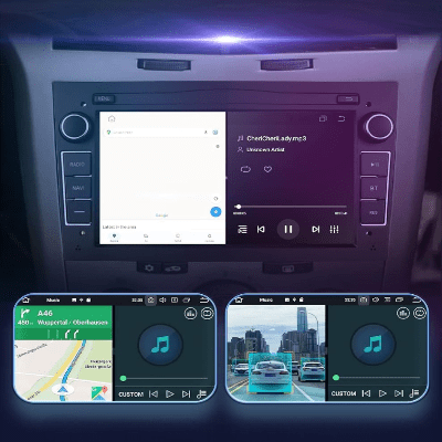 Autoradio Voiture - CarPlayRadio™ - Noir - Multimedia voiture