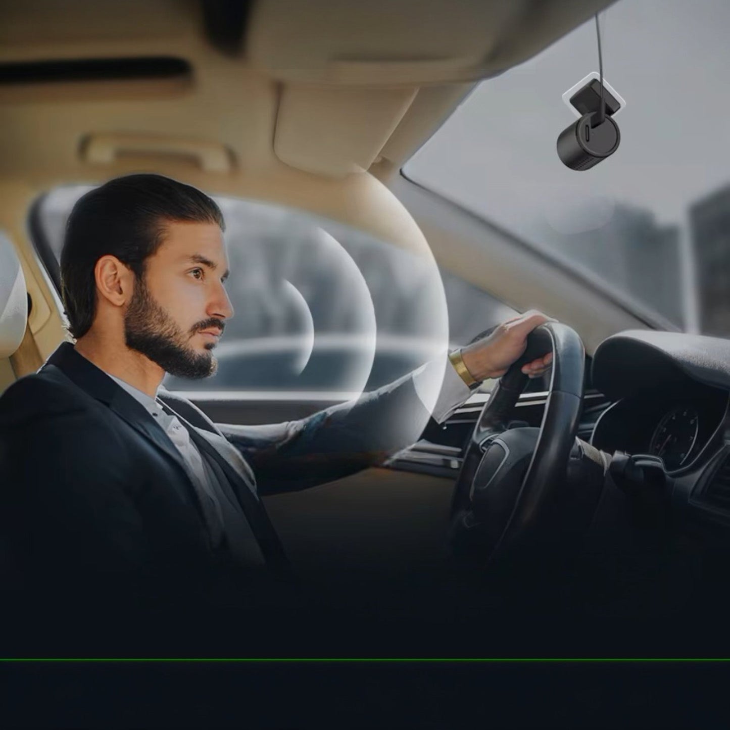 Caméra pour Voiture - MiniDashGuard2K™ - Noir - Multimedia voiture