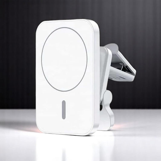 Chargeur Sans Fil - MagneticDriveCharger™ - Blanc
