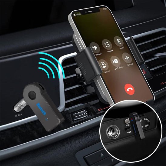 Adaptateur bluetooth voiture - 2 en 1 5.0 - Multimedia voiture