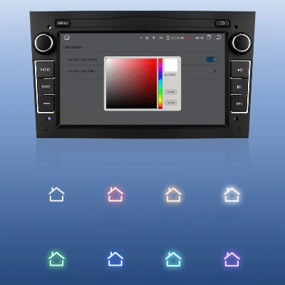 Autoradio Voiture - CarPlayRadio™ - Noir - Multimedia voiture