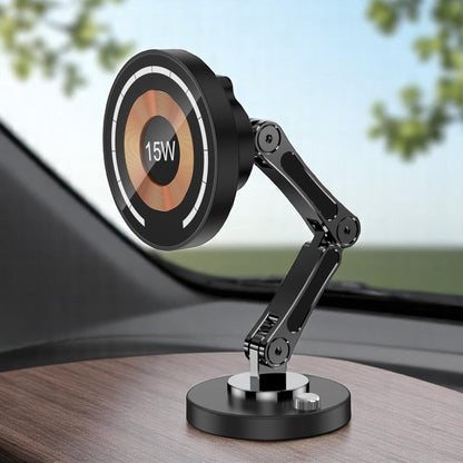 Support Téléphone Magnétique Voiture - MagSafePhoneStand™ - Avec Chargeur - Multimedia voiture