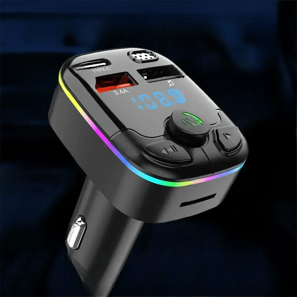 Transmetteur FM Bluetooth - CarFMTransmitter™ - Multimedia voiture